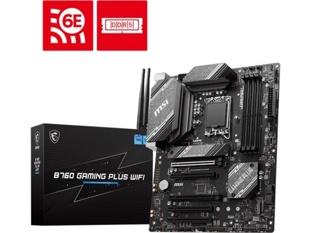 Intel i9-14900K + Msi B760 Gaming plus Wifi