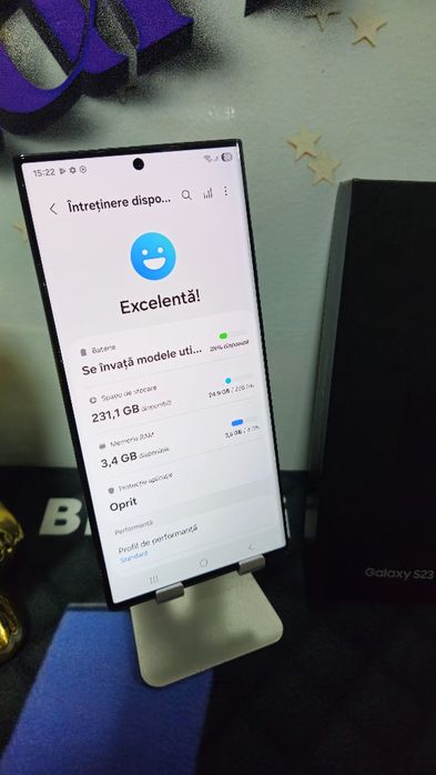 Samsung S23 Ultra 5G 256GB 8GB RAM Duos.Preṭ fix!