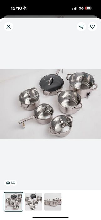 Набор кастрюль от викалина