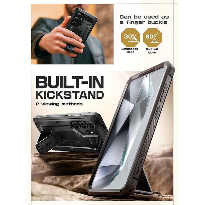 Supcase unicorn beetle pro за samsung galaxy s25 ultra - черен