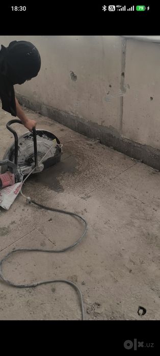 Beton kesish va teshik ochish xizmati