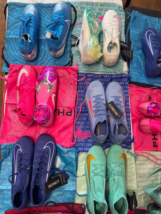 Ghete fotbal Nike Mercurial Air Zoom – noi cu etichetă – mai multe modele