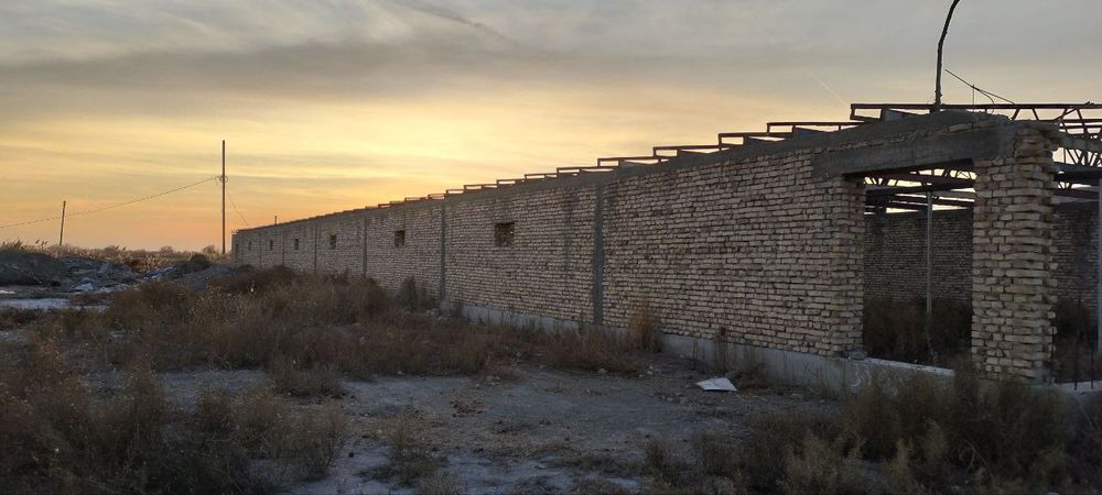Қурилиши тугалланмаган ишлаб чиқариш учун бино