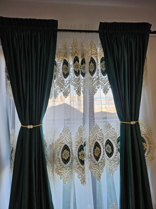 Set 5 ml perdea și 4 ml draperia catifea diverse culori