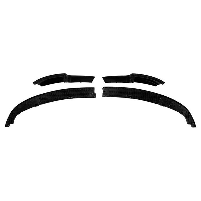 Lip bara fata M-tech BMW E90 E91 facelift 2009-2012 negru lucios