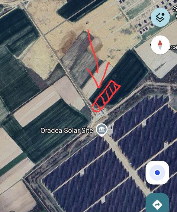 Vând teren 11000mp centura Oradea( zona Nokian)