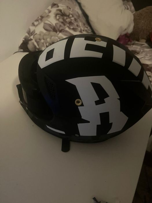 Casca off-road +ochelari  EDX 59-60 cm