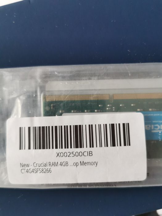 Crucial Ram 4Gb ddr4-2666