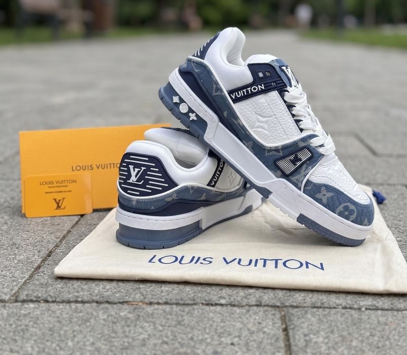 Adidasi LV Trainer Jeans - Full Box