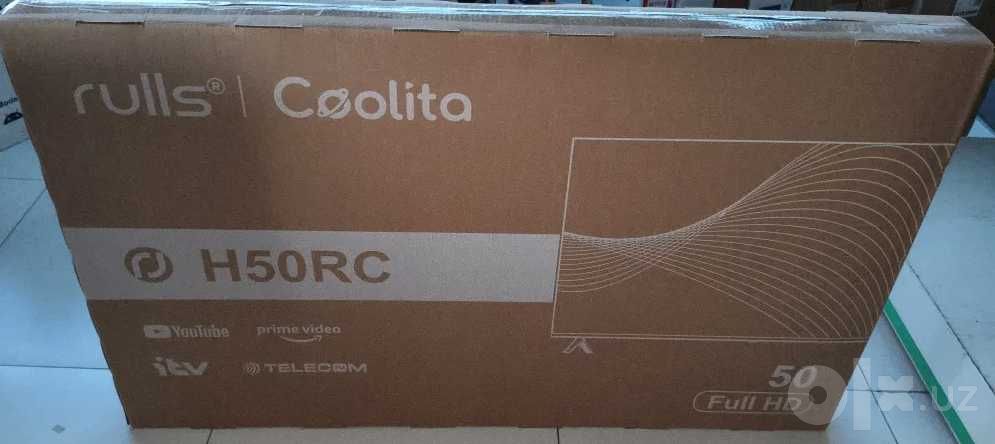 Новинка Rulls H50RC SMART TV  Безрамочный +ДОСТАВКА!