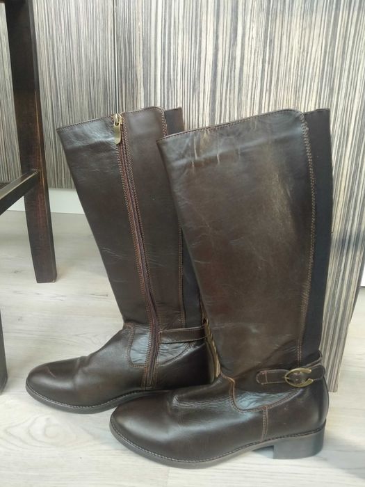 Дамски кожени ботуши  Грация