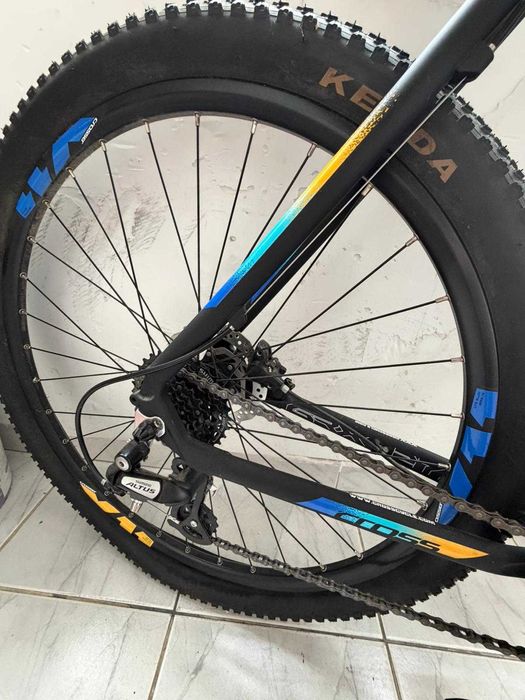 Велосипед Cross GRX 8 hdb 27.5 инча MTB 510 мм