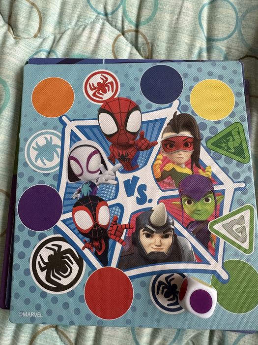 Образователна игра 3г спайдърмен цветове