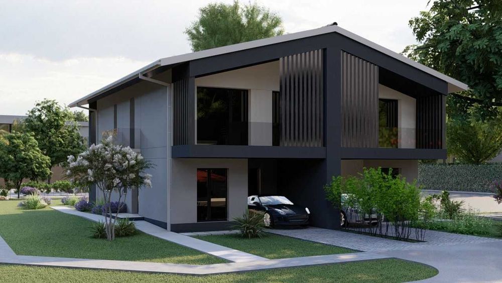 Duplex modern Dumbrăvița - Str. Kepler - 121 mp utili, teren 420 324 mp - Direct proprietar