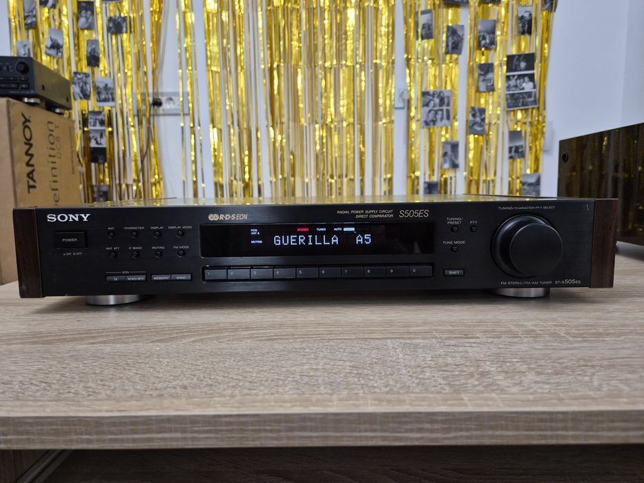 Tuner  Sony ST-S505ES - Panouri lemn,originale