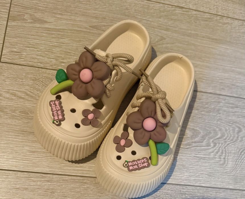 Papuci stil Crocs (masura 38,5)