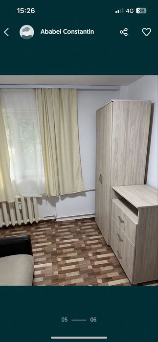 Ofer spre închiriere apartament 2 camere zona Donici-Parcul Tineretulu