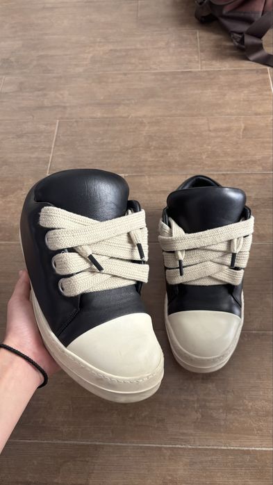 Rick Owens Jumbolace Ramones Low