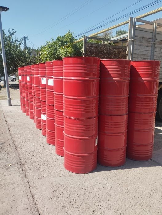 Bochka 200 litr qizil
