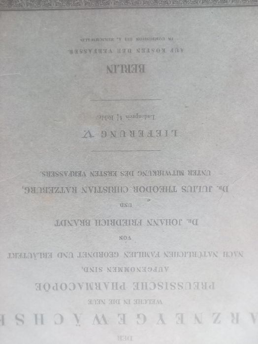Vând dicționar plante medicinale în limba germană  din  anul 1829