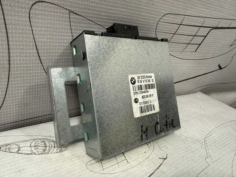 Convertor de tensiune BMW Seria 3 E90 E91 COD: 61429113348 2008 / [2005-2012] / (5B2)