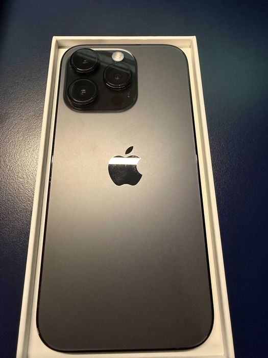iPhone 14 Pro – 256 GB, черен (Space Black), идеално състояние