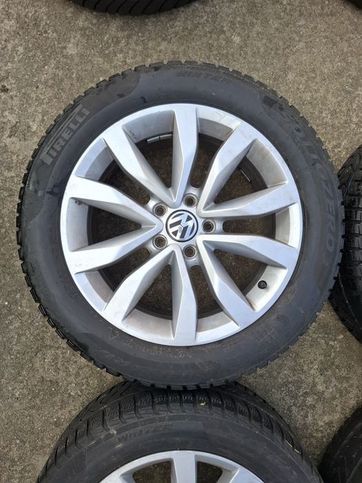 Jante aliaj 17 inch originale Volkswagen Passat Tiguan Golf T-roc seat ateca skoda audi