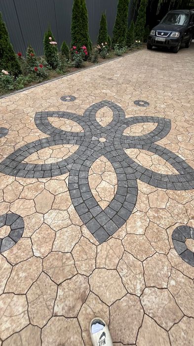 Укладка брусчатки