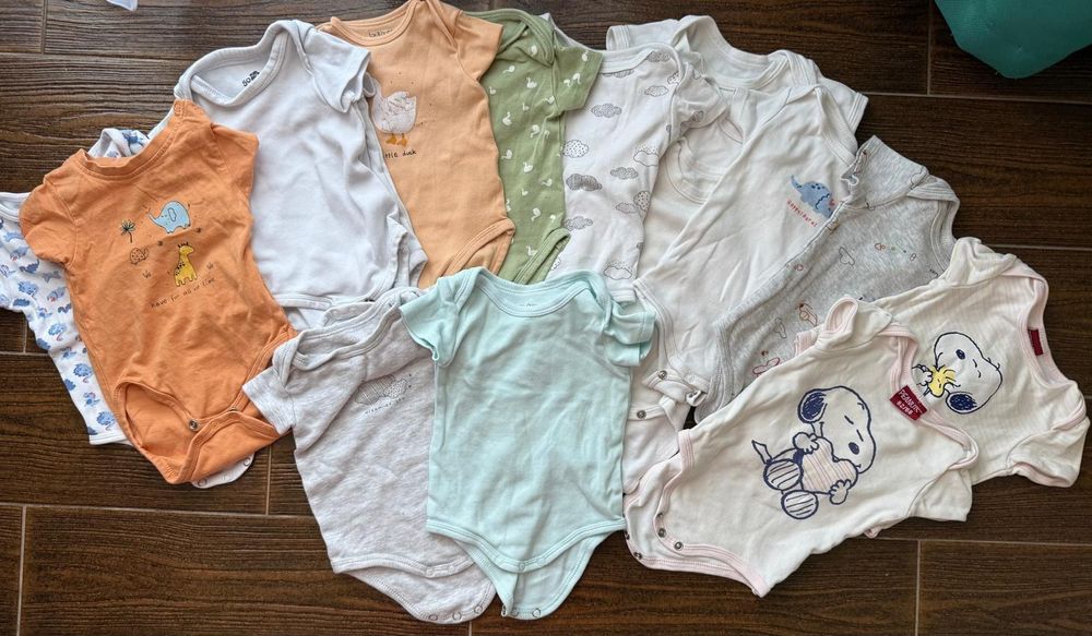 Lot 45 buc haine bebe 2-6 luni 68 H&M C&A Sinsay Pepco Lupilu