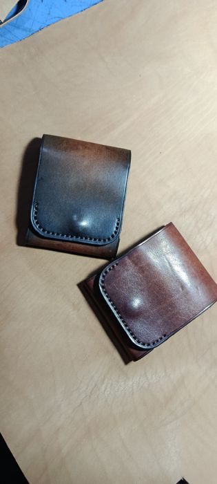 Кожаное портмоне в стиле Американка