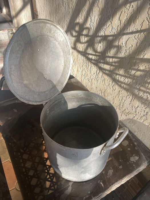 Алюминиевая кастрюля + бидон