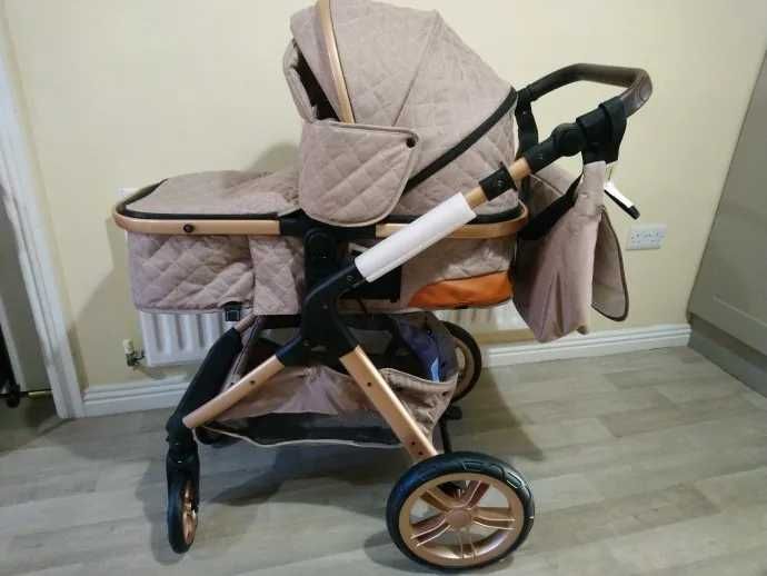 НОВА! 3 в 1 Детска количка с чанта