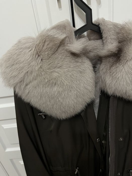 Куртка парка с натуральным мехом