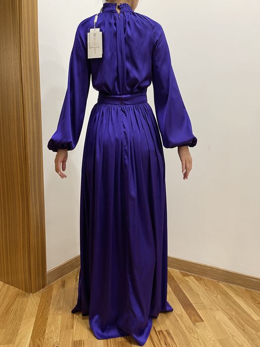 Платье вечернее, шелк