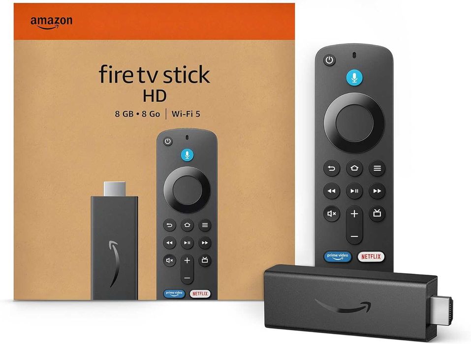 Amazon Fire TV Stick HD 2024 Смарт ТВ Netflix YouTube Гаранция