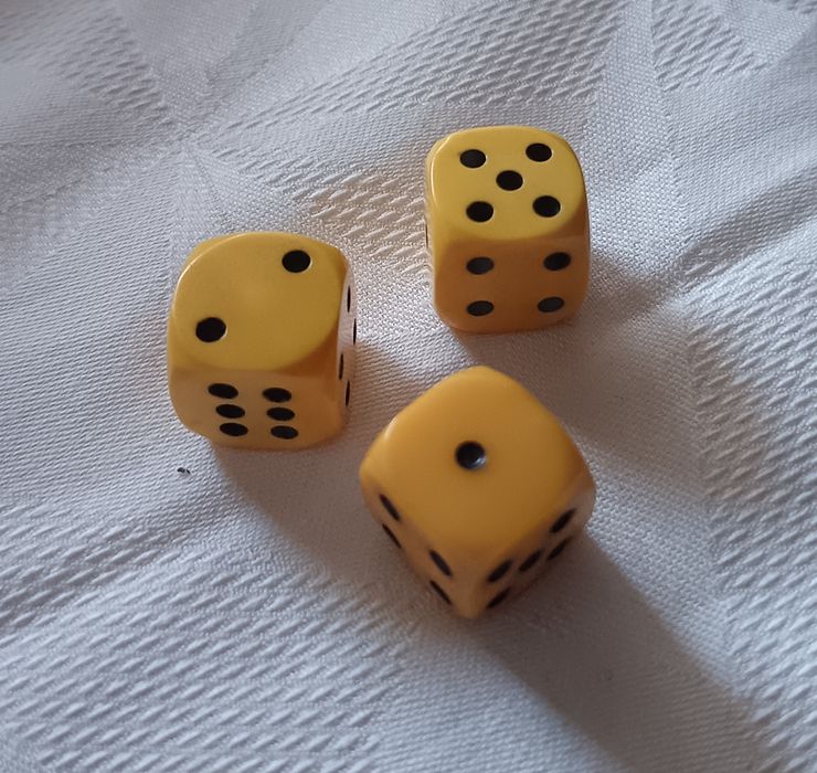 Бакелитови зарчета - комплект.