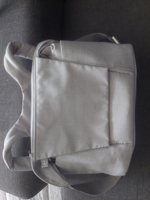 Чанта/раница Stokke сива като нова