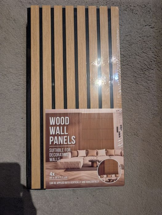 Panouri decorative - riflaje - mdf cu pasla antifonică