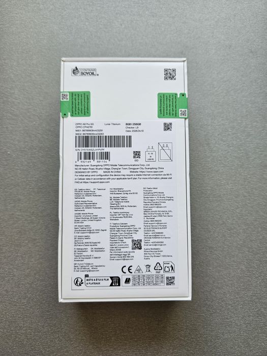 Oppo A6 Pro 5G - 256gb