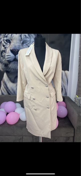 Rochie /sacou crem M
