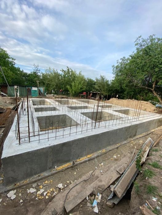 Фундамент куямыз заливка