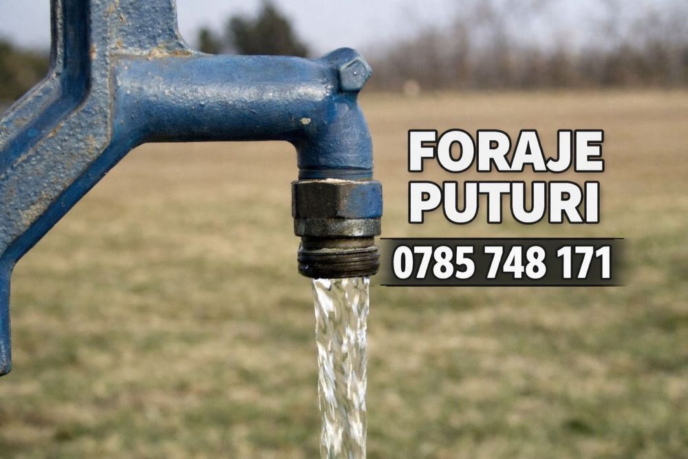 Foraje puturi apa