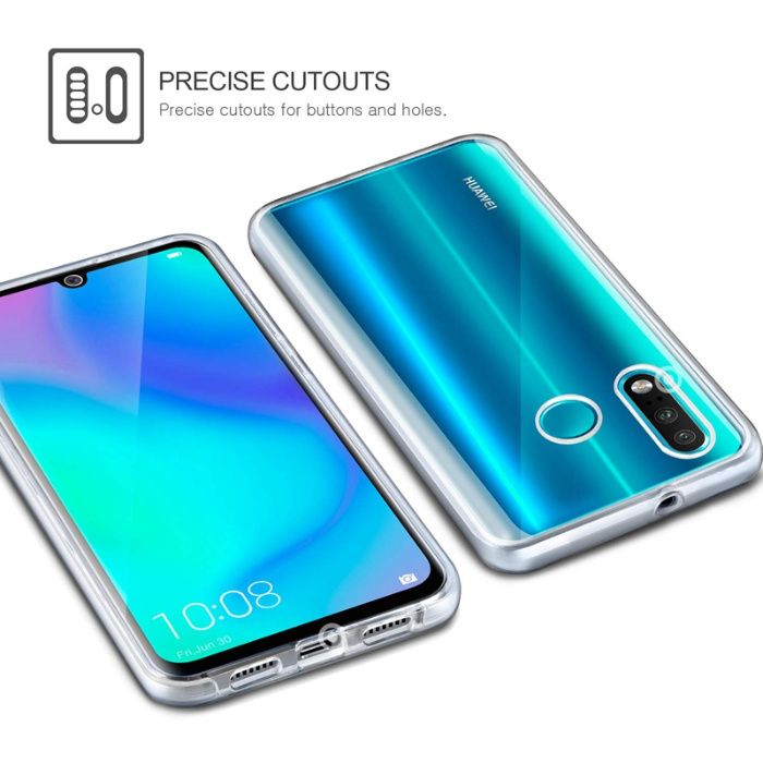 Husa CRYSTAL 360° fata + spate pt Huawei Y5p / Y6 2019 / Y6s 2019
