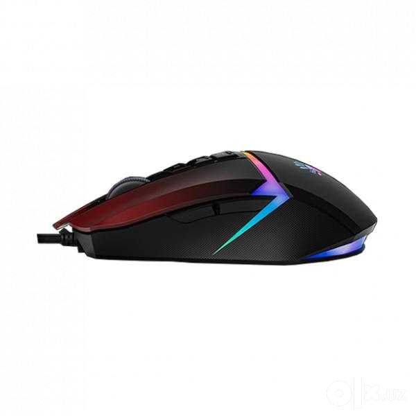A4Tech Bloody W60MAX GRADIENT RED RGB Gaminig Mouse  Мышь +/
