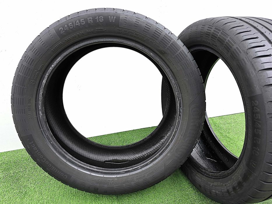 2бр. 245/45/18 CONTINENTAL EcoСontact 5- летни