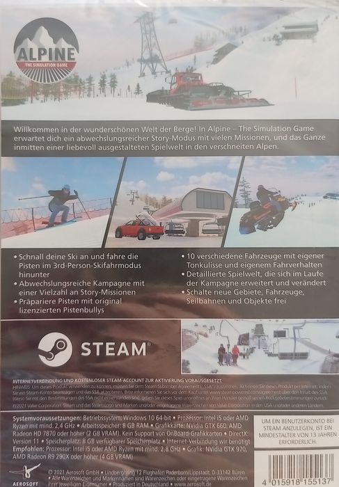 Joc PC Alpine - The Simulation Game (Nou, Sigilat)