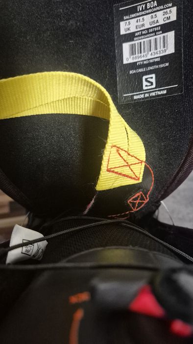 Vand boots snowboard , Salomon , marimea 41