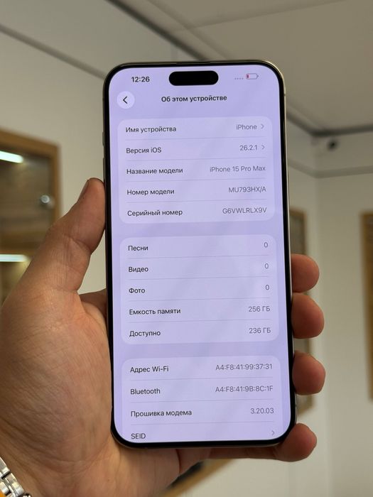 iPhone 15 Pro Max | 256 GB