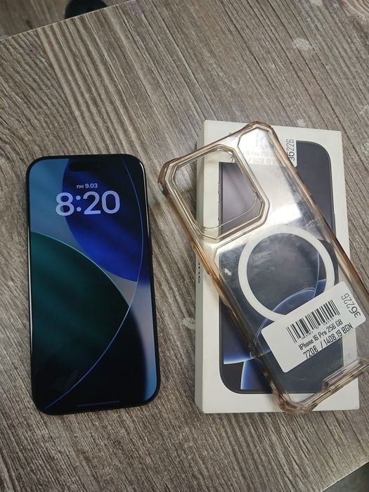 Iphone 16 PRO  / 256GB / 100%  Батерия