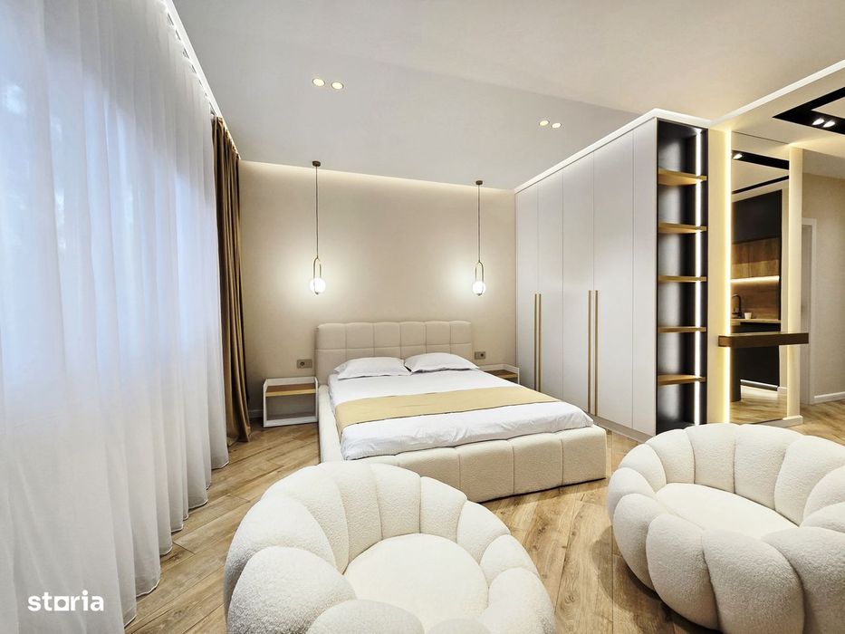 Apartament 1 cameră, amenajări premium - Cocorilor